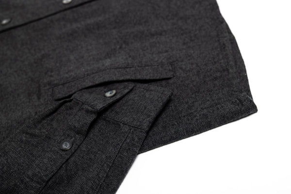 Coastaoro Shacketo Long Sleeve Shirt Jacket - Charcoal