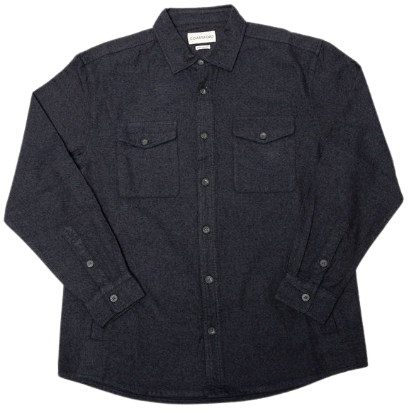 Coastaoro Shacketo Long Sleeve Shirt Jacket - Ink