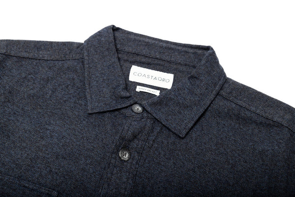 Coastaoro Shacketo Long Sleeve Shirt Jacket - Ink