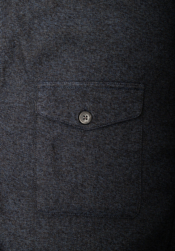 Coastaoro Shacketo Long Sleeve Shirt Jacket - Ink