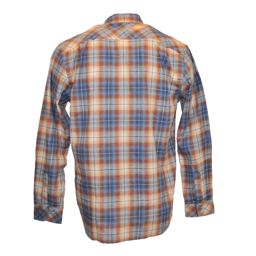 Freddler Regular Fit Plaid Flannel Shirt - Orange